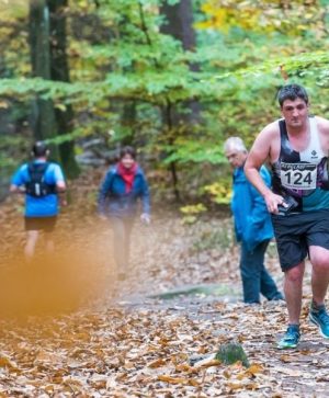 Laufsport in den bunten Herbstwäldern (2)